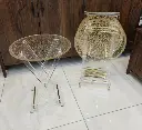 طاولة قهوة أكريليك قابلة للطي