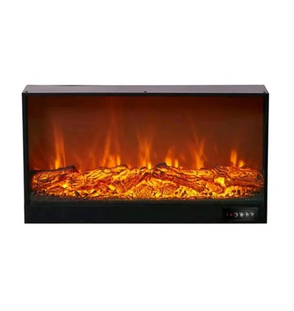 LED Fireplace with Color-Changing Lights & Bluetooth Speaker