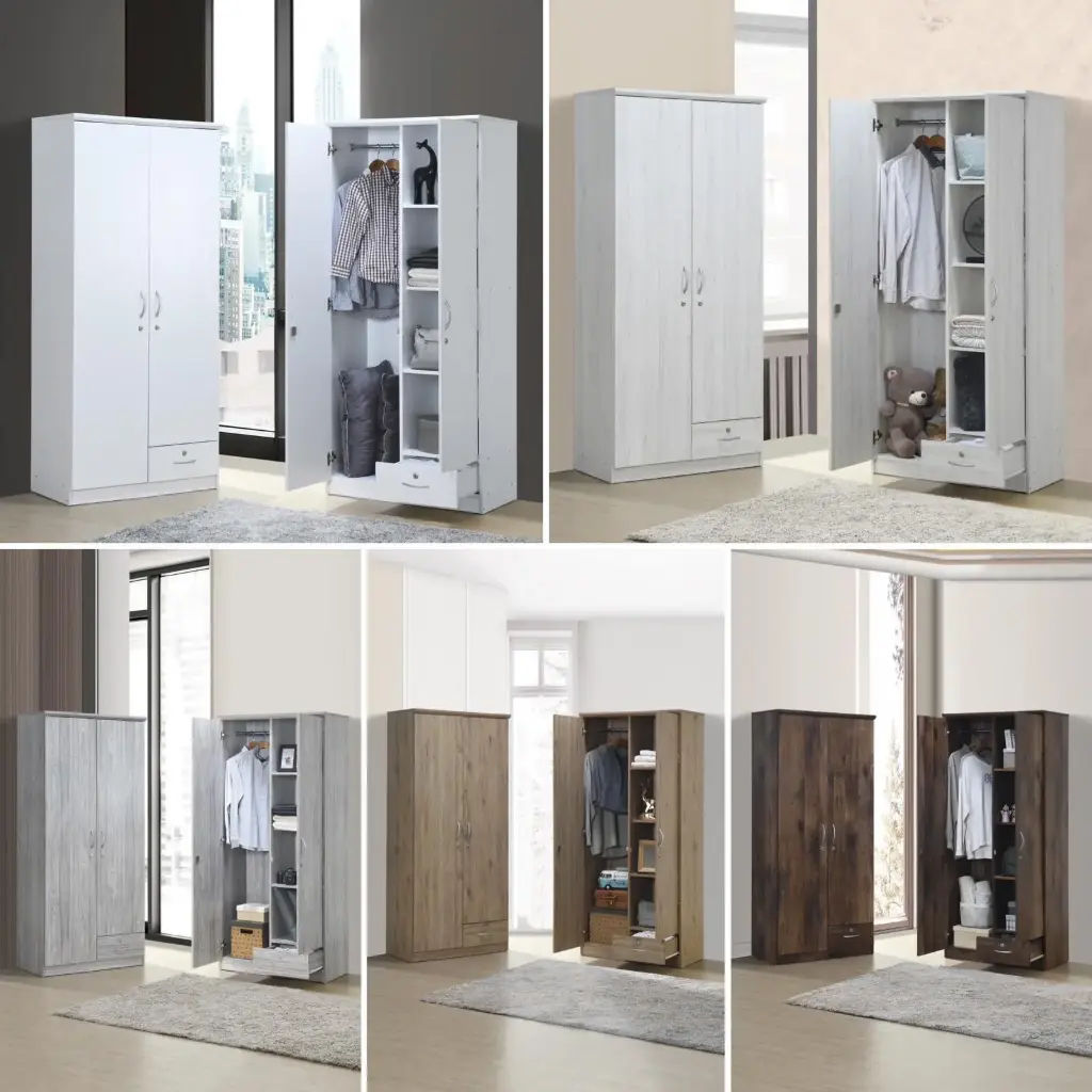 Wardrobe With Shelves 80CM