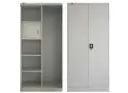 Iron Shelf Cabinet With Mirror Inside 90CM