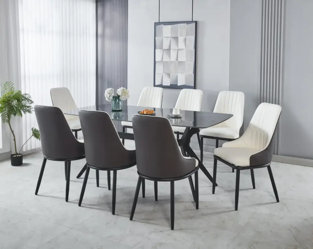 Roma Dining Set of 8 People