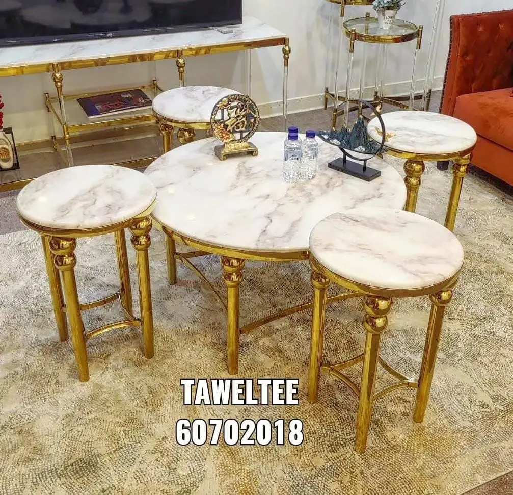 Steel Coffee Table set 