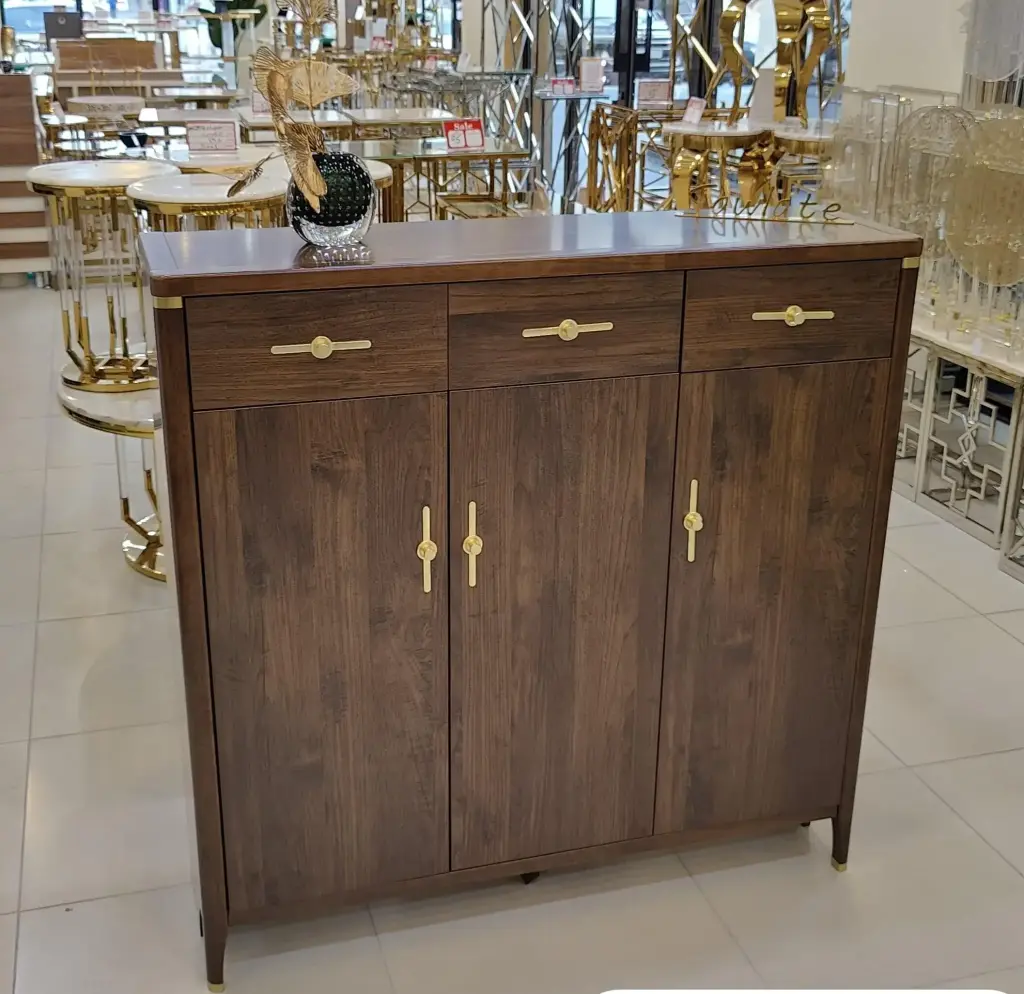 Wooden Shoe Cabinet