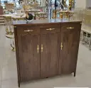 Wooden Shoe Cabinet