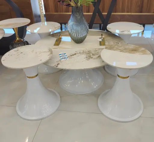 [NT-020] Service Coffee Table, Ceramic Top