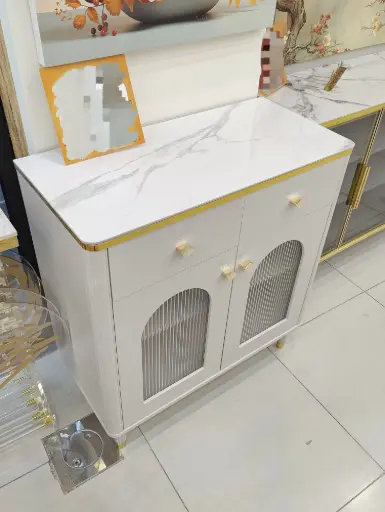 [A278] ركن قهوة - أبيض مائل للصفرة ٨٠ سم