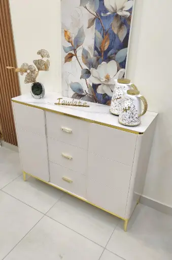 [A142DZK] Coffee Corner Off-White 120cm