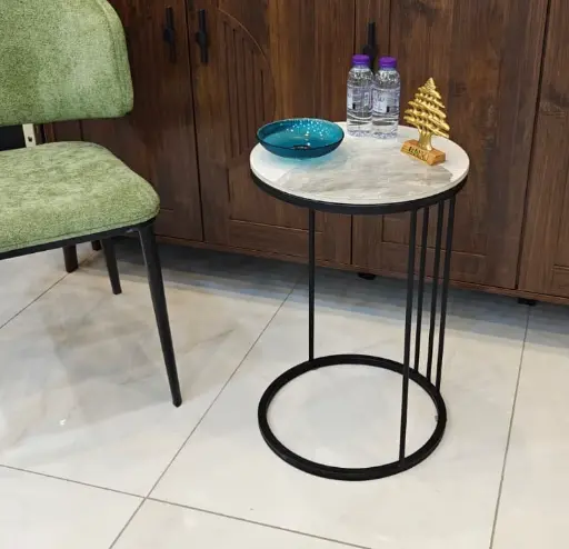 [MCST-CHANEL-R38] Ceramic Coffee Table 38cm