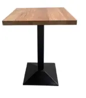 Coffee Table Metal Base Square 80cm